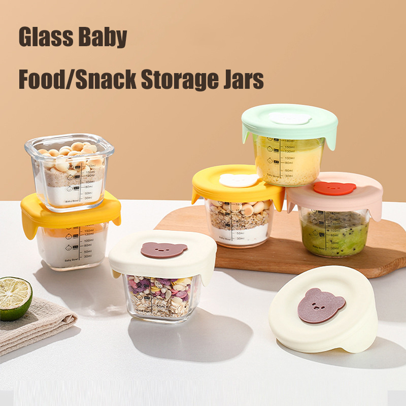 Barattoli di vetro per aliment - Baby Food Jars With Lids recensione e prezzo
